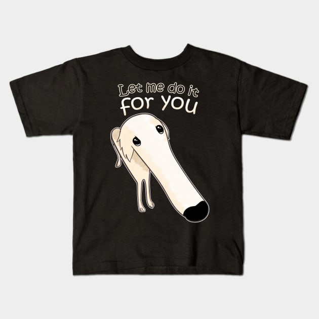 Let me do it for you Kids T-Shirt by VinagreShop